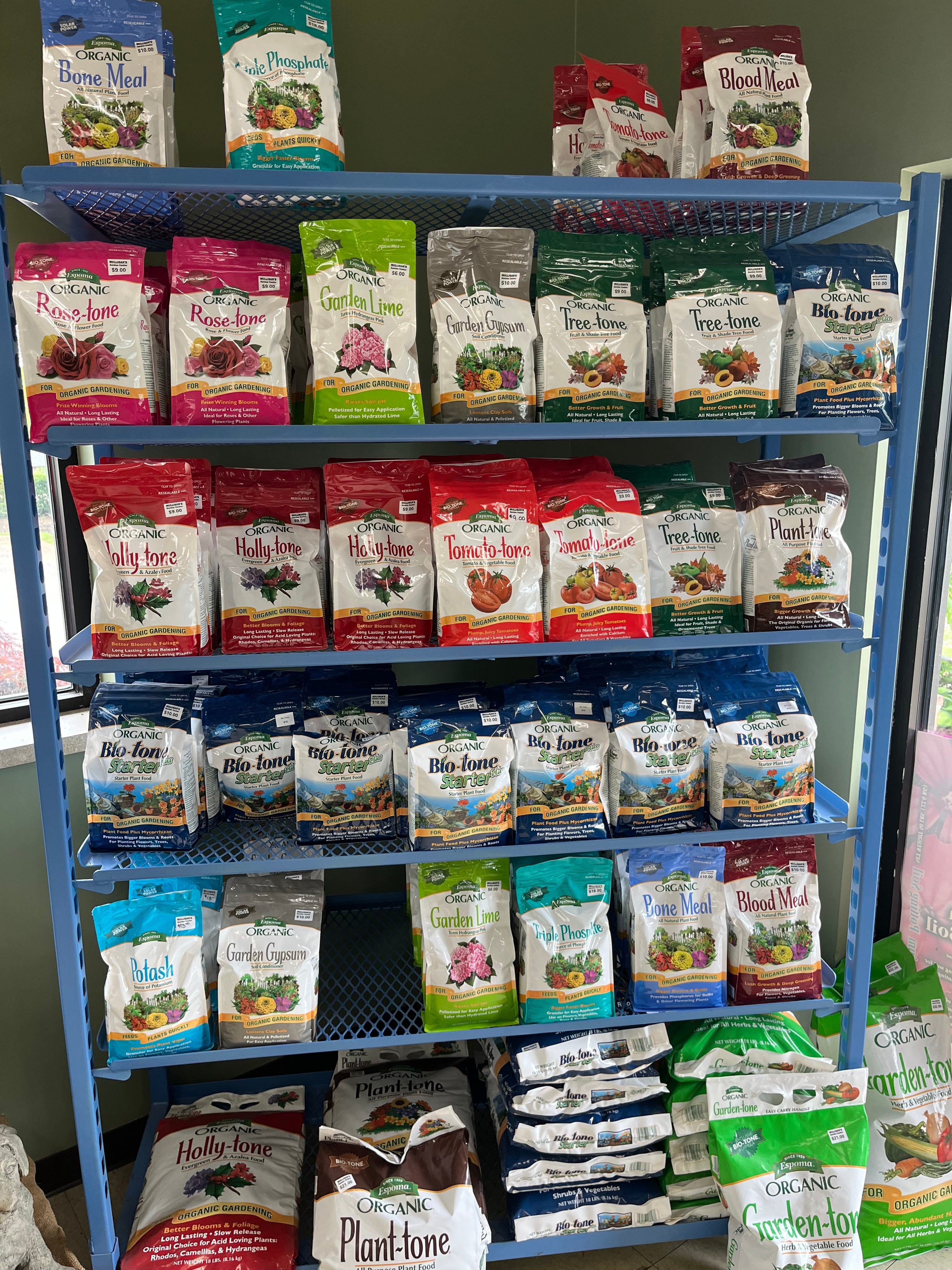 Fertilizer and Control
