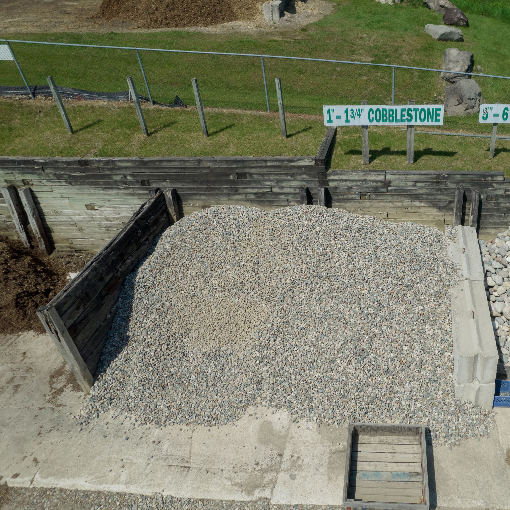 Cobblestone 1"-2" - cubic yard