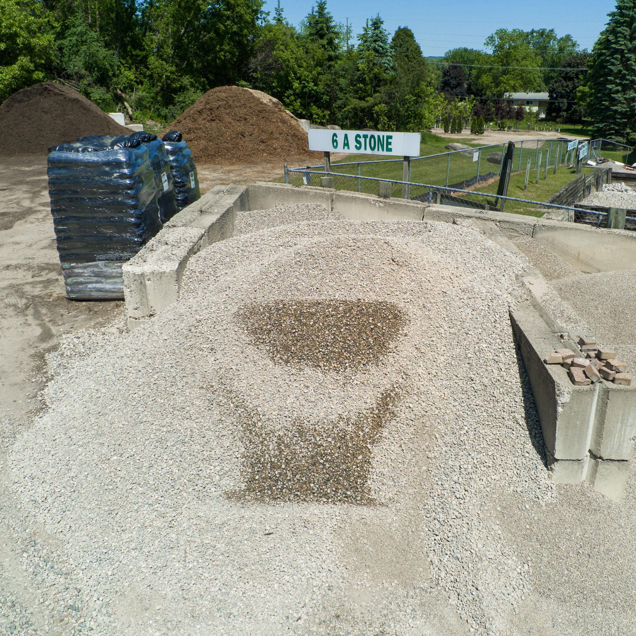 6A Stone - cubic yard