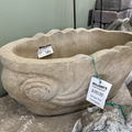 Antique Oval Fish Planter