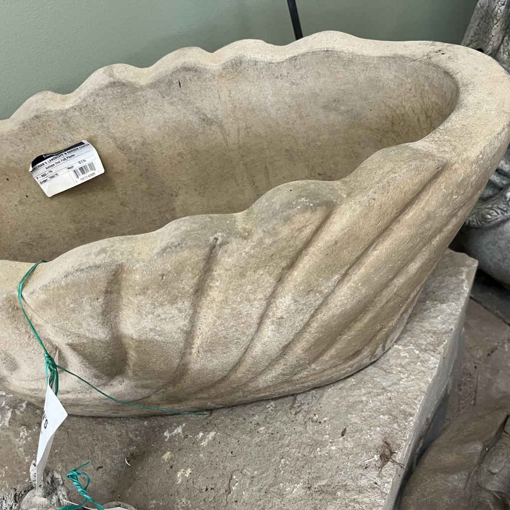 Antique Oval Fish Planter