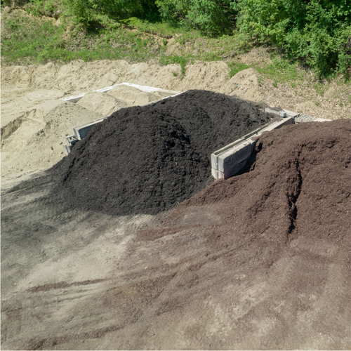 Black Enviro Mulch - cubic yard