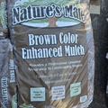 Brown Mulch - bagged
