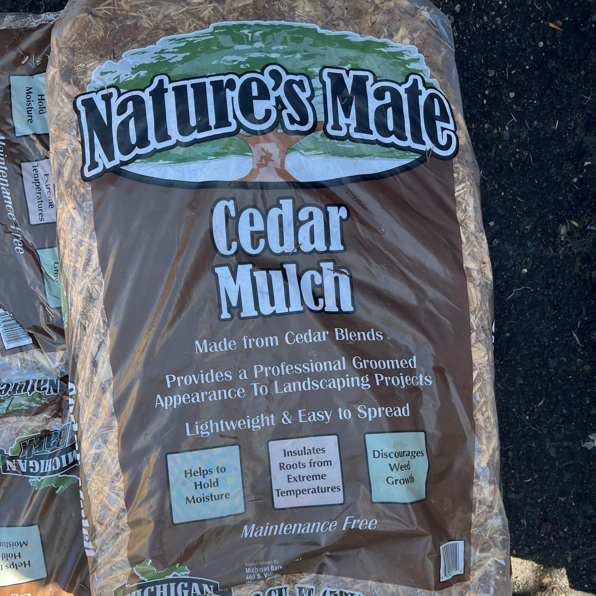 Cedar Mulch - bagged