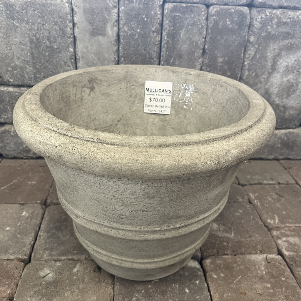 Classic Rolled Rim 14.7"