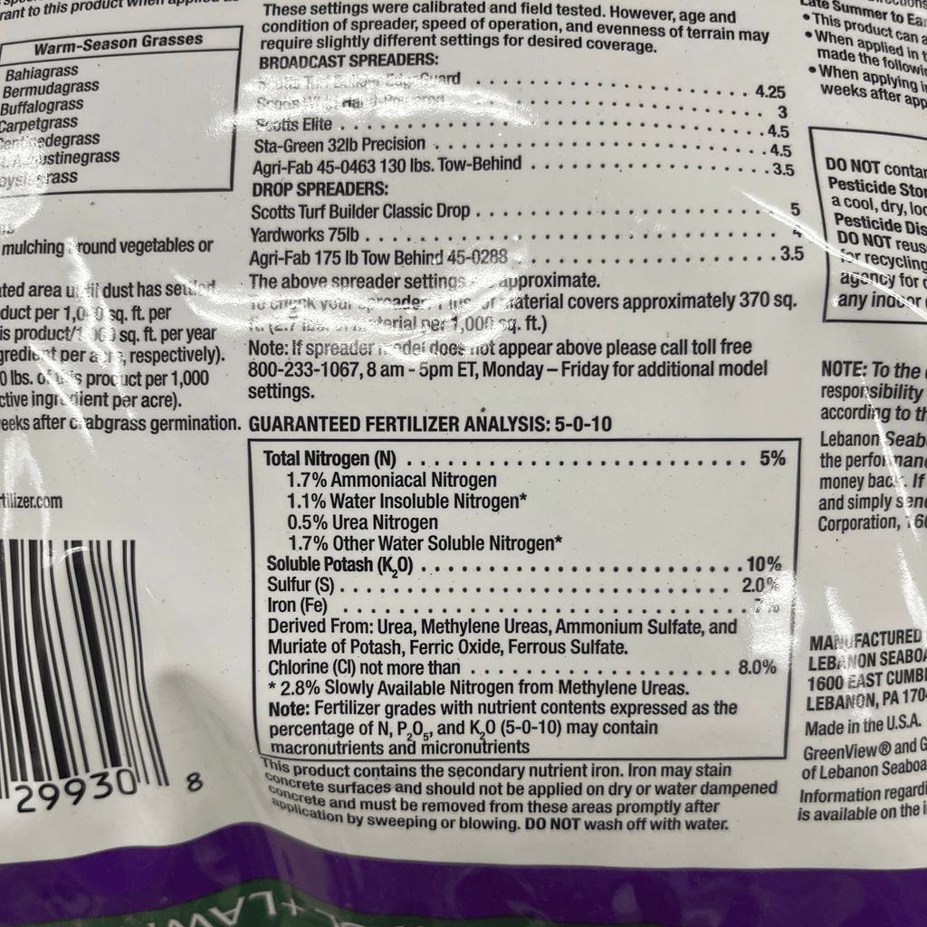 Greenview Crabgrass Control & Fertilizer