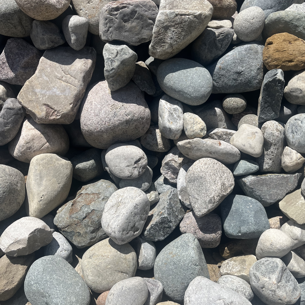 Oversized Cobblestone 2"-8" - priced per lb or by crate