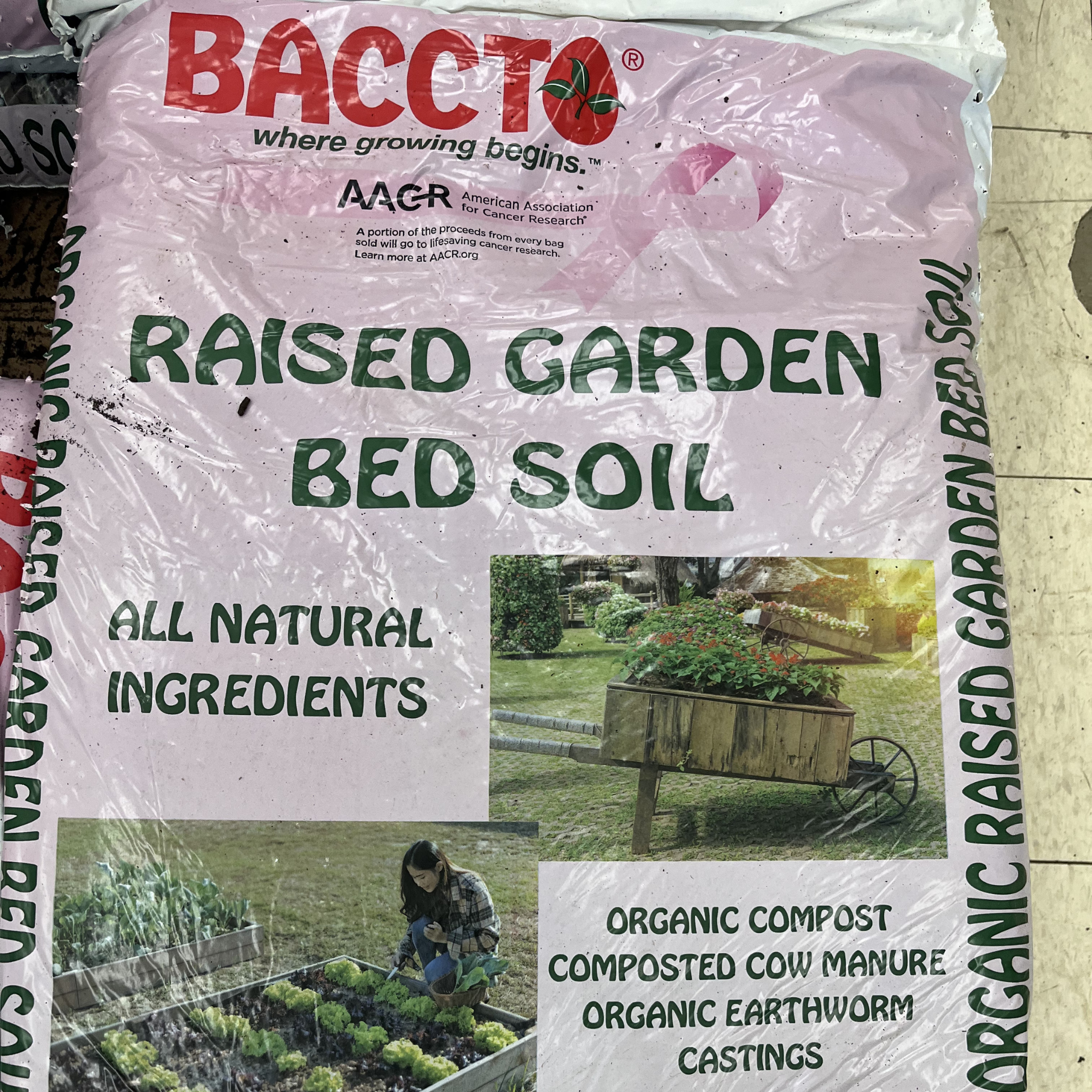 Baccto Raised Garden Bed Soil