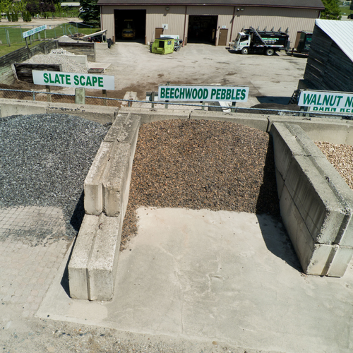 Beachwood Pebbles - cubic yard