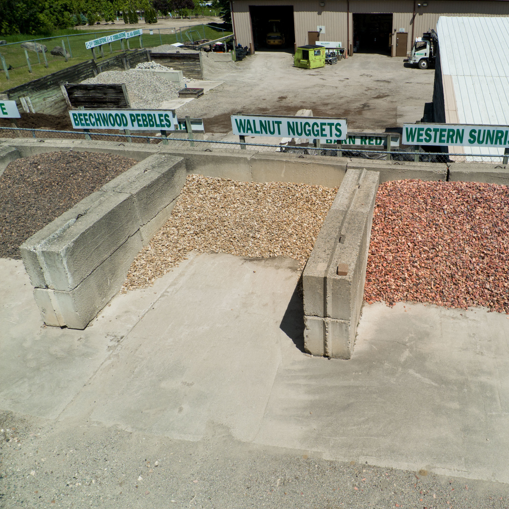 Walnut Nuggets - cubic yard